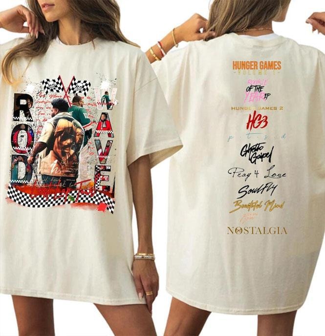 Rod Wave Last Lap Rod We Trust 2 Sides Shirt Concert Tour Rapper Rod Wave 2024 Shirt Fan Rap Hip Hop T-Shirts, Hoodie, Sweatshirt