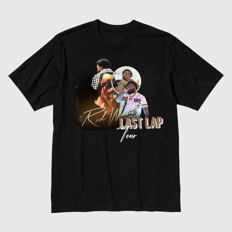 Rod Wave Last Lap Tour 2024 T-Shirt - Comfortable Unisex Cotton Tee Hoodie Sweatshirt | PrintMintTees.com