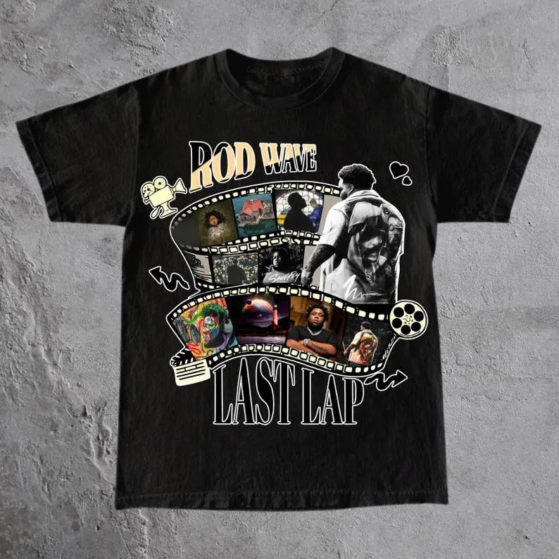 Rod Wave Last Lap shirt, Rod Wave Concert Tee Hoodie Sweatshirt | PrintMintTees.com