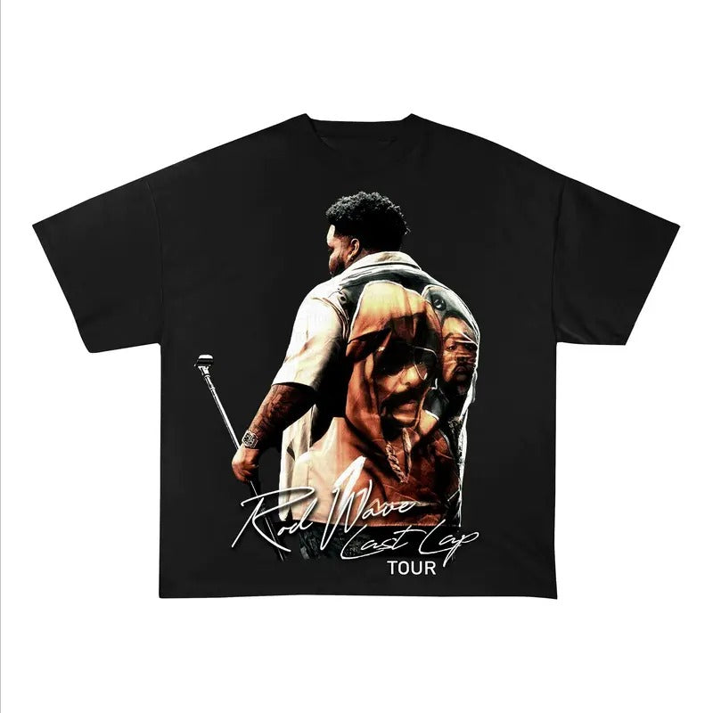Rod Wave Shirt Last Lap Tour 2024 Shirt Vintage Graphic Tee Rap Hip Hop Y2k Concert Merch Men Women Streetwear Hoodie...