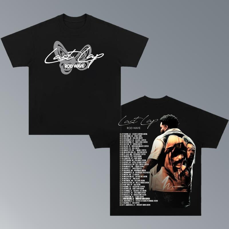 Rod Wave V6 Shirt, Rod Wave Last Lap 2024 Tour Music Tee, Rod Wave Rapper T-shirt, Rod Wave Unisex Tee Gift For Men...