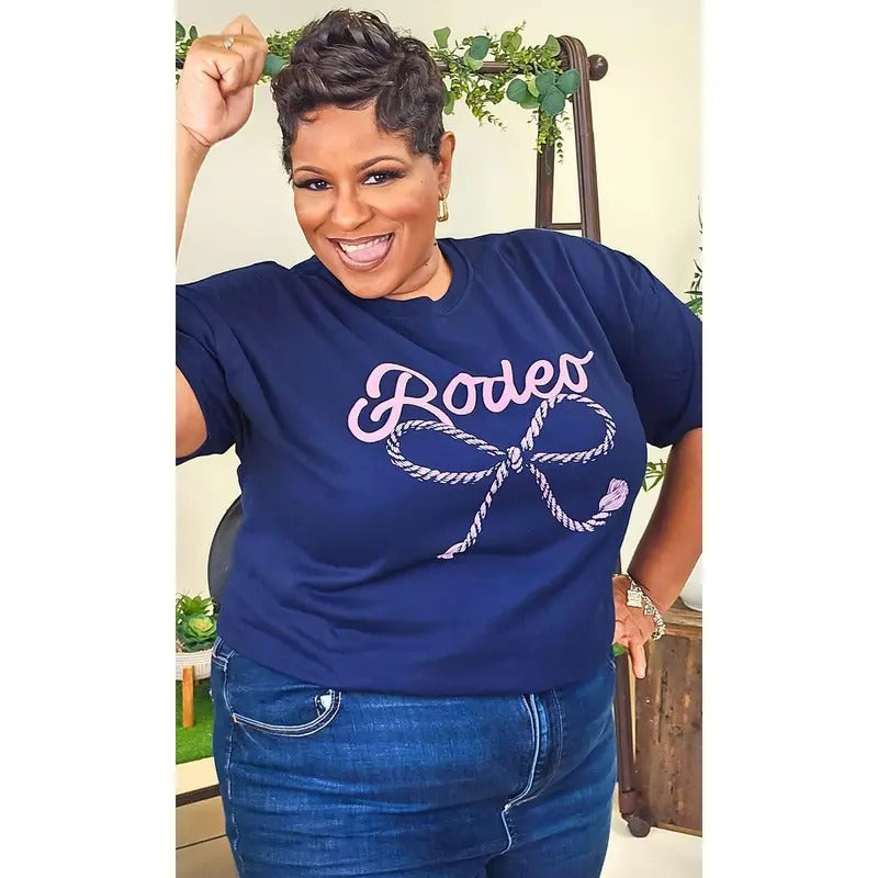 Rodeo Rope Bow Shirt Hoodie Sweatshirt | PrintMintTees.com