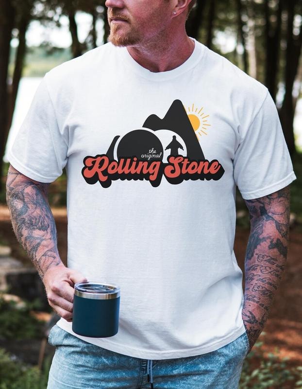 Rolling Stone Jesus TShirt, Christian Shirt, Trendy Easter Clothing, Faith-Based Graphic Tee, Gift for Christian, Jesus...