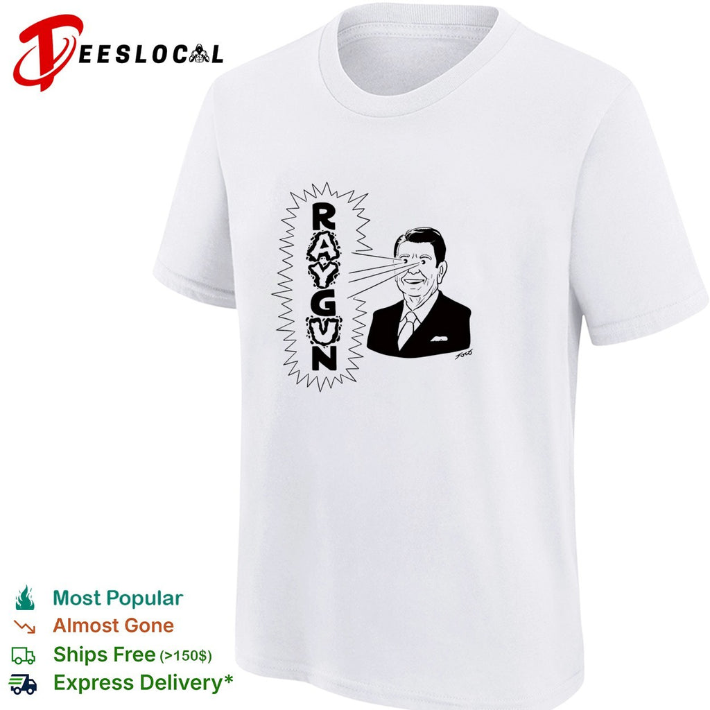 Ronald Reagan raygun shirt