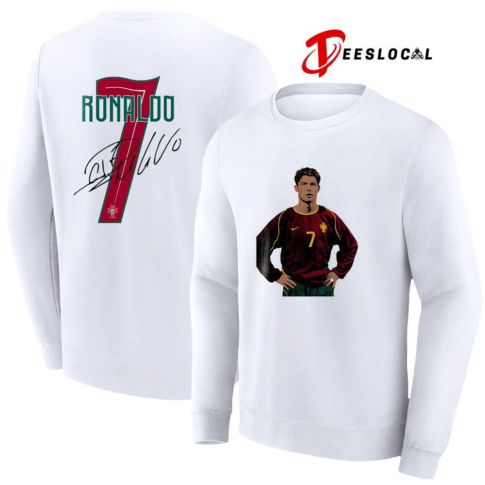 Ronaldo World Cup name and number signature shirt