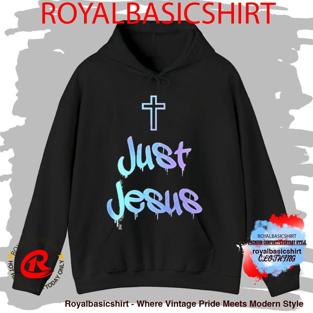 Rosepine High School Coach Just Jesus Christian Faith Shirt