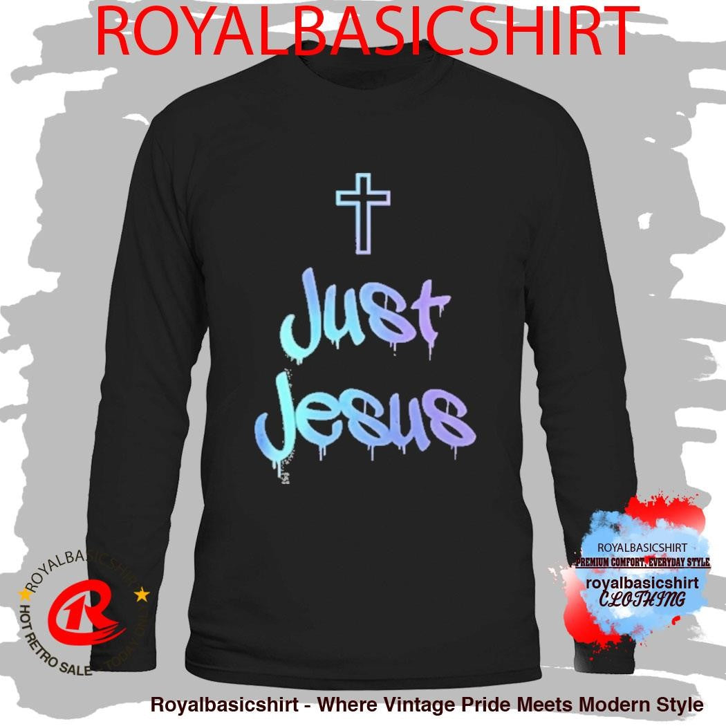 Rosepine High School Coach Just Jesus Christian Faith Shirt