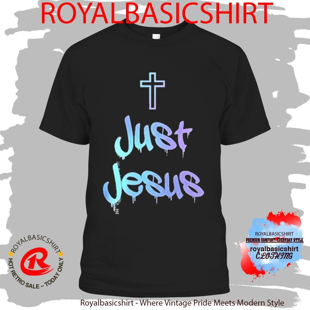 Rosepine High School Coach Just Jesus Christian Faith Shirt