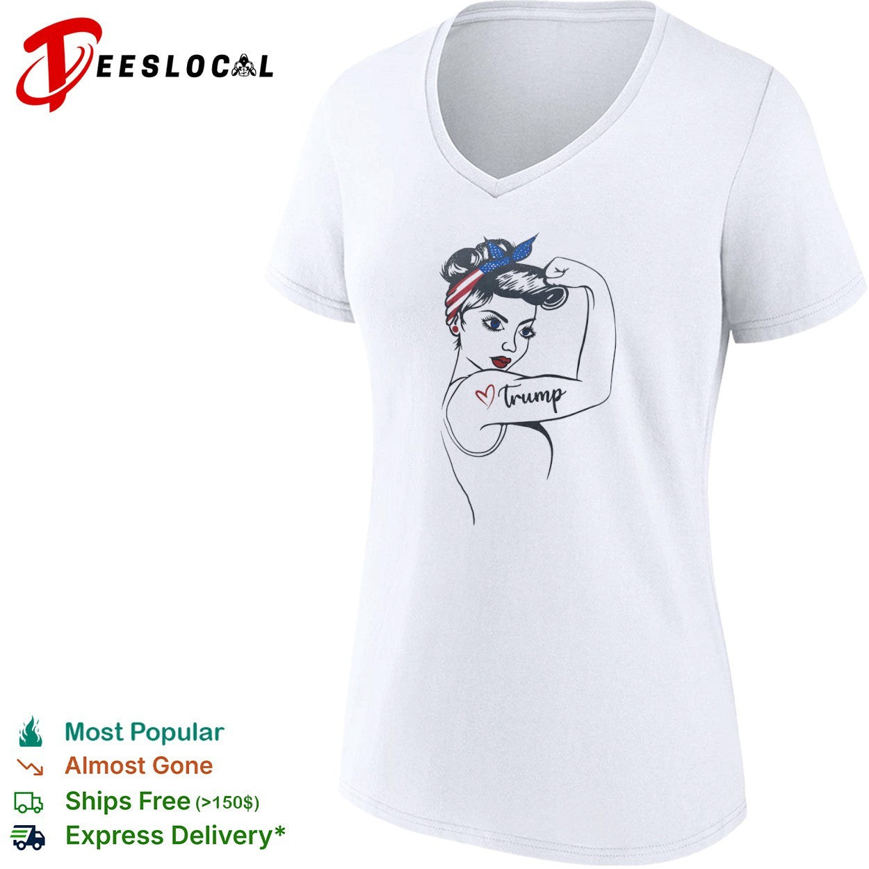 Rosie the Riveter Trump Love shirt