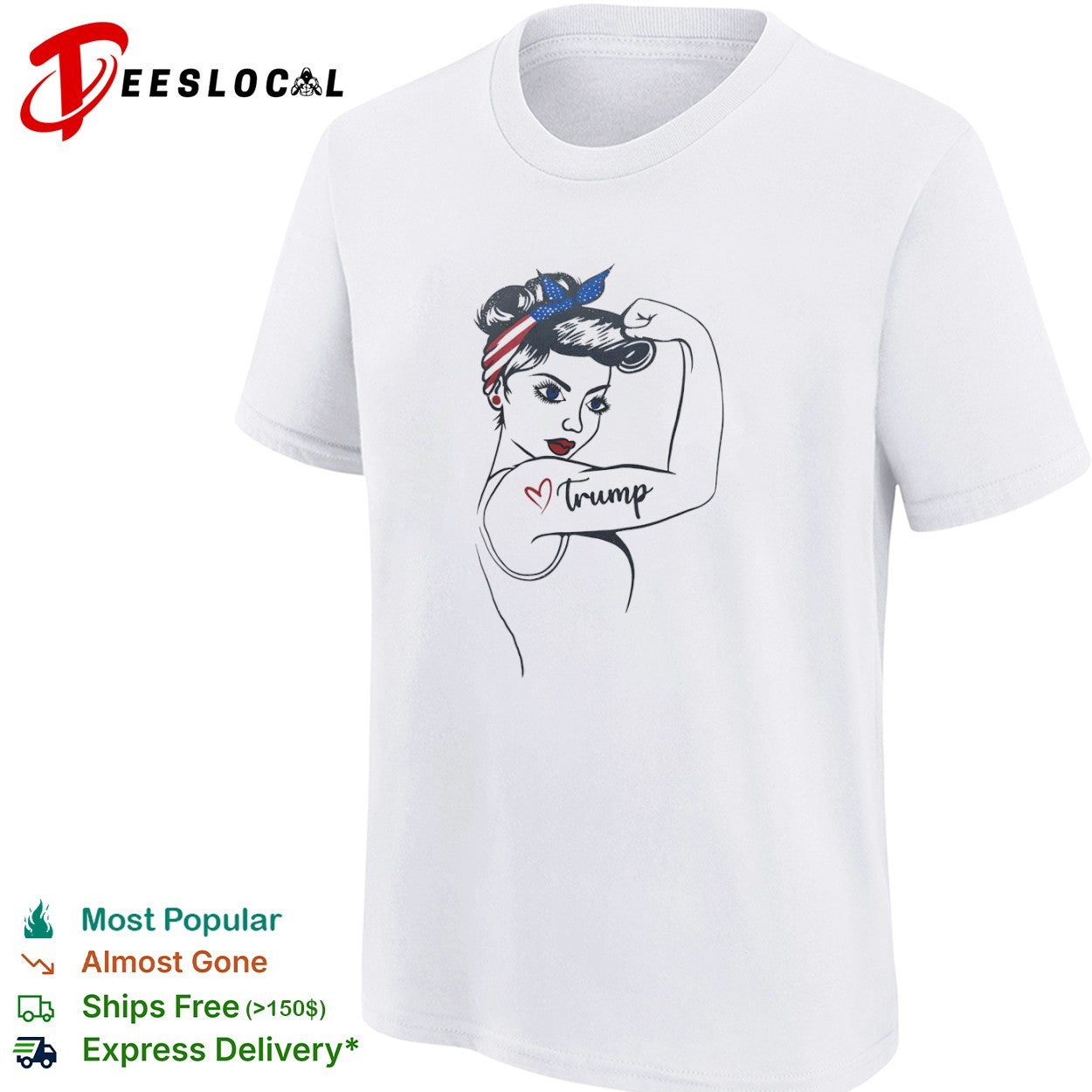 Rosie the Riveter Trump Love shirt