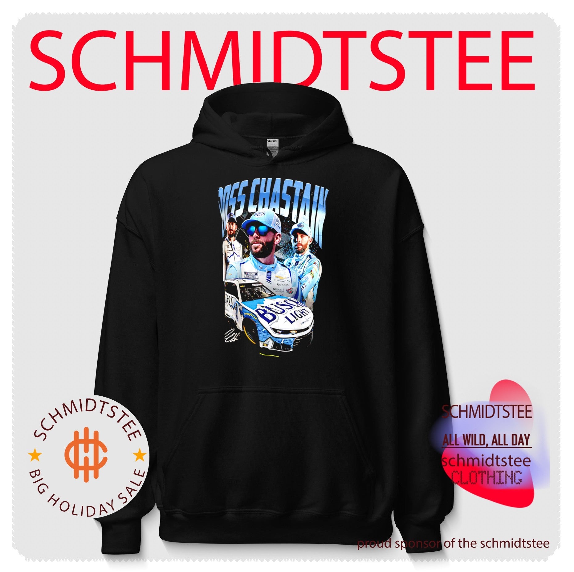 Ross Chastain Black Collage shirt