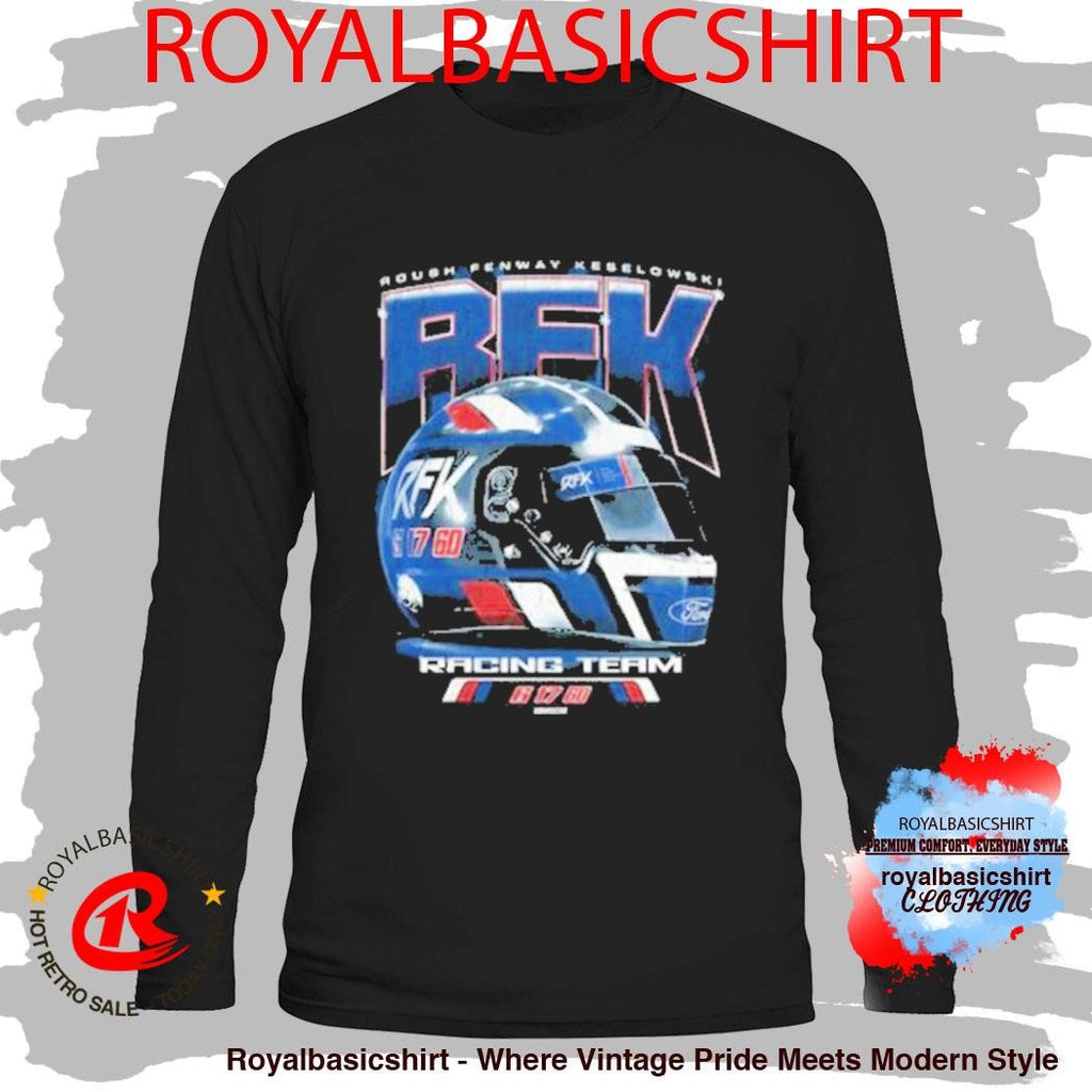 Roush Fenway Keselowski Rek Racing 2026 Helmet T-Shirt
