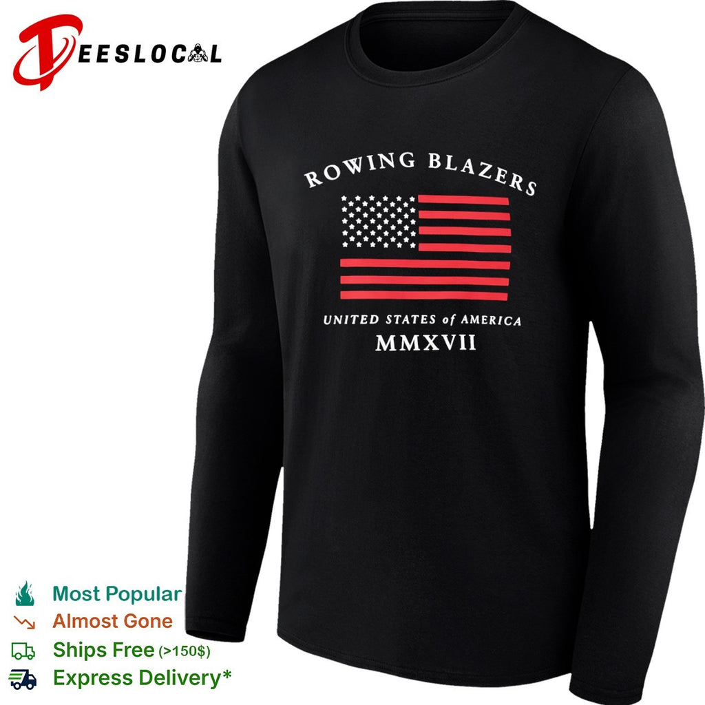 Rowing Blazers United States of America MMXVII flag shirt