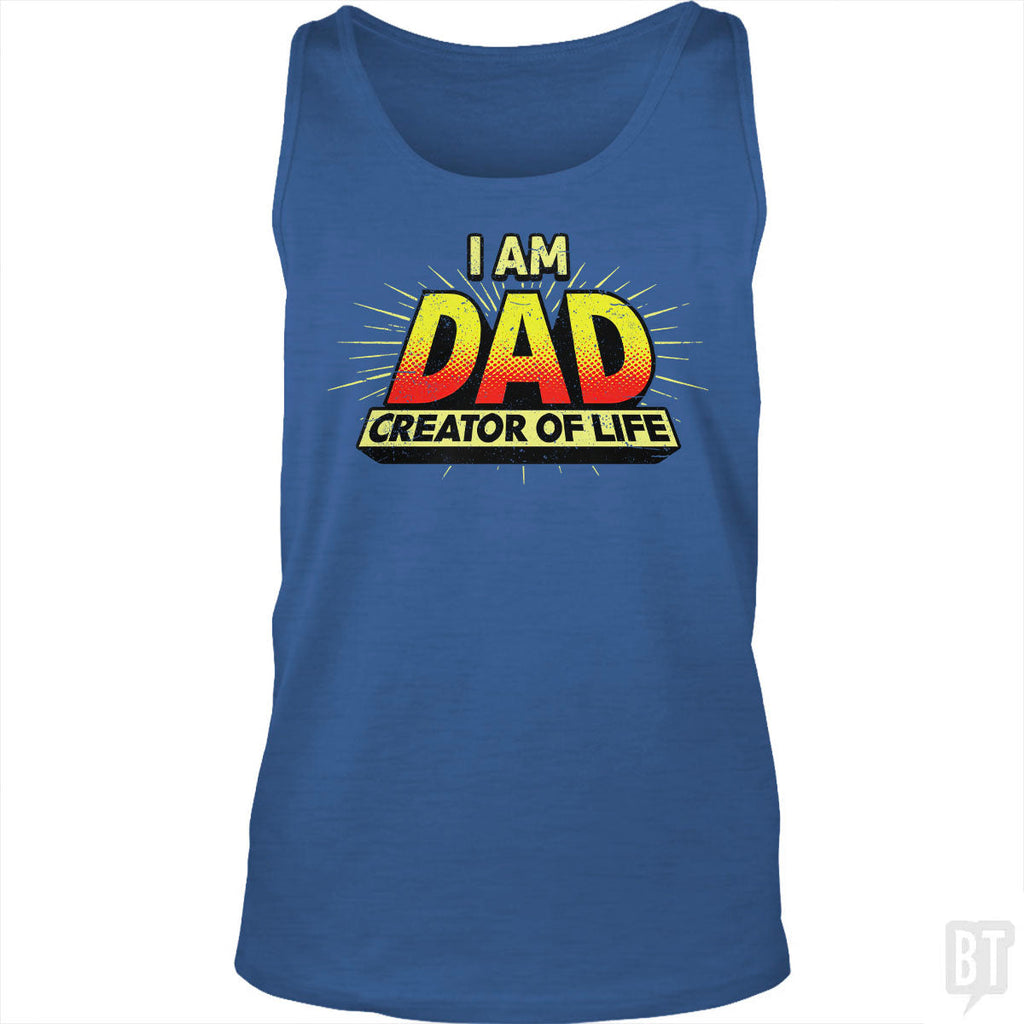 Dad - Creator of Life Tank Top