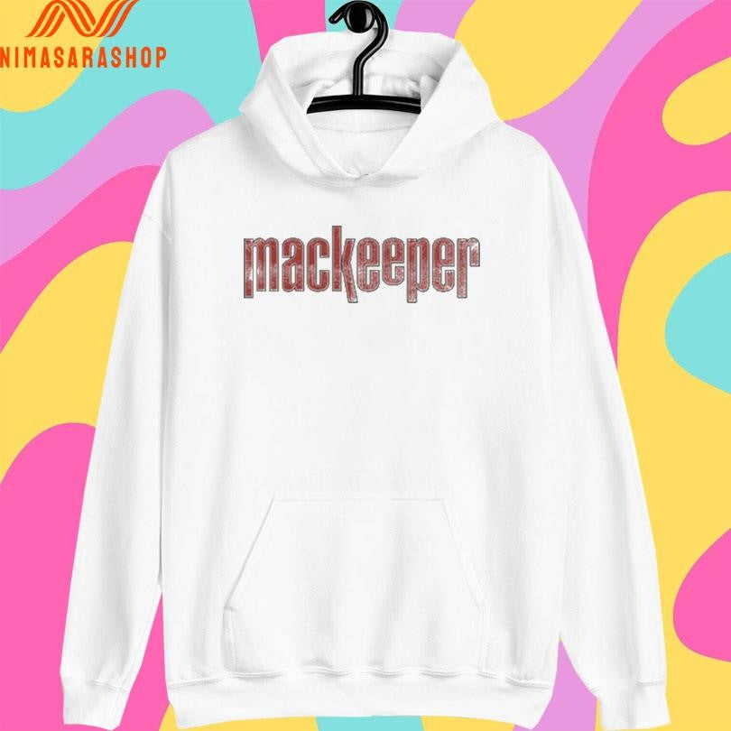 Ruby Cruz Wearing Mackeeper Logo Shirts