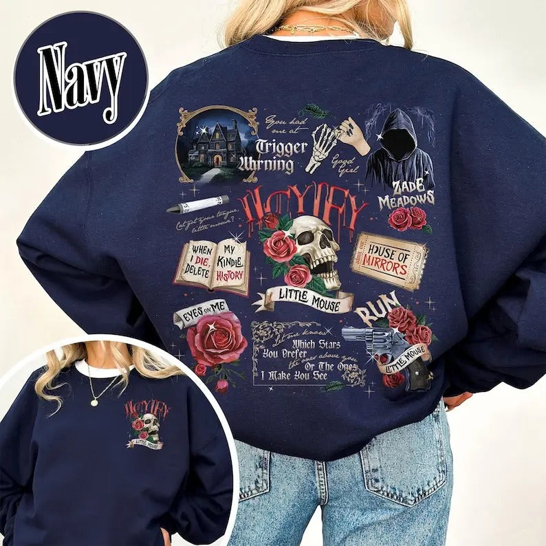 Run Little Mouse Run Little Mouse Haunting Adeline Haunting Adeline Shirt Dark Romance Shirt Smut Reader Book Lover T-Shirts, Hoodie, Sweatshirt