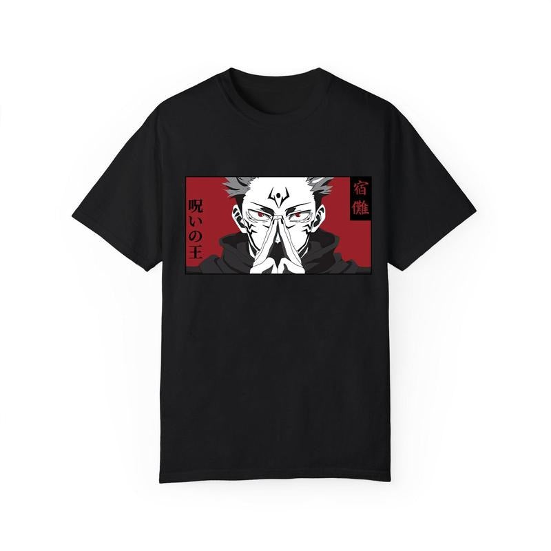 Ryomen Sukuna T-Shirt, Sukuna Stare , Anime Manga , Megumi Hoodie Sweatshirt | PrintMintTees.com