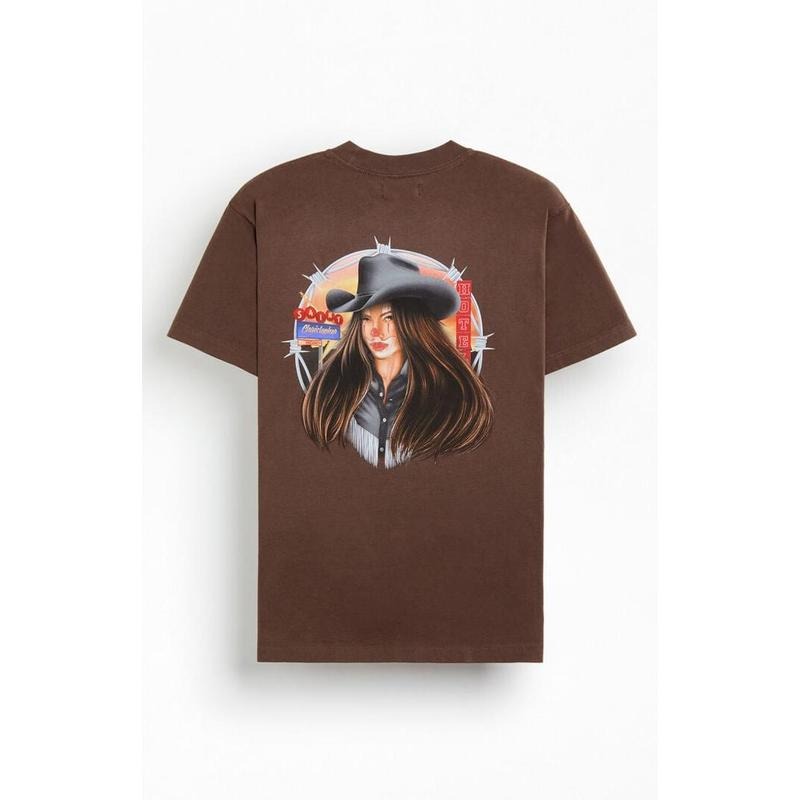SAINT CHRISTOPHER Men's Rodeo Vacancy T-Shirt - Multicolor Hoodie Sweatshirt | PrintMintTees.com