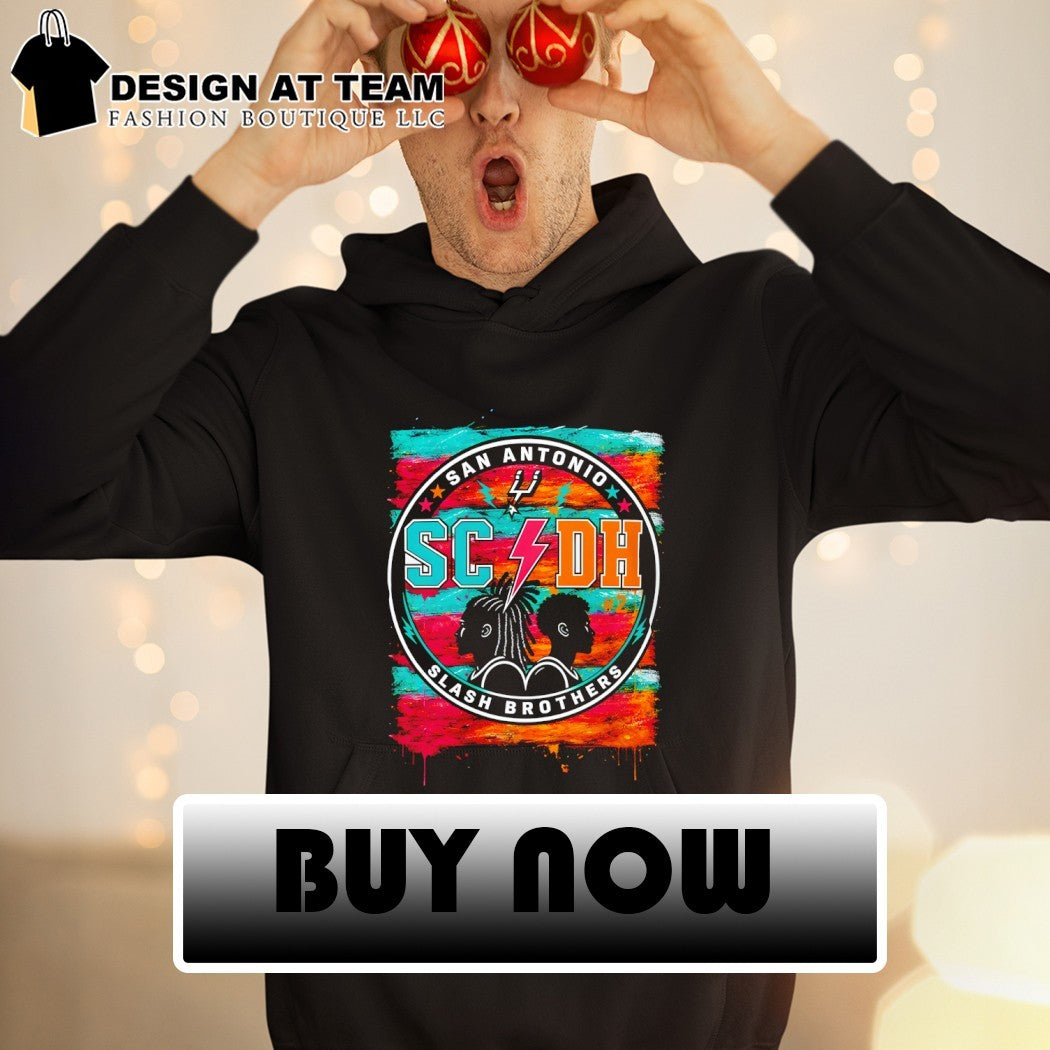 SC DH San Antonio Spurs Fiesta Slash Brothers colorful Basketball NBA 2026 shirt