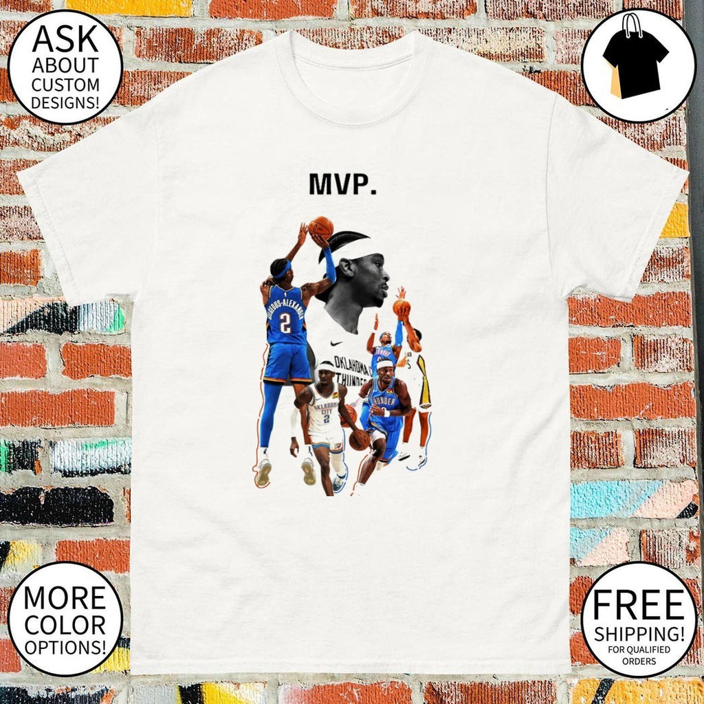 SGA Graphic Shai Gilgeous-Alexander OKC Thunder shirt