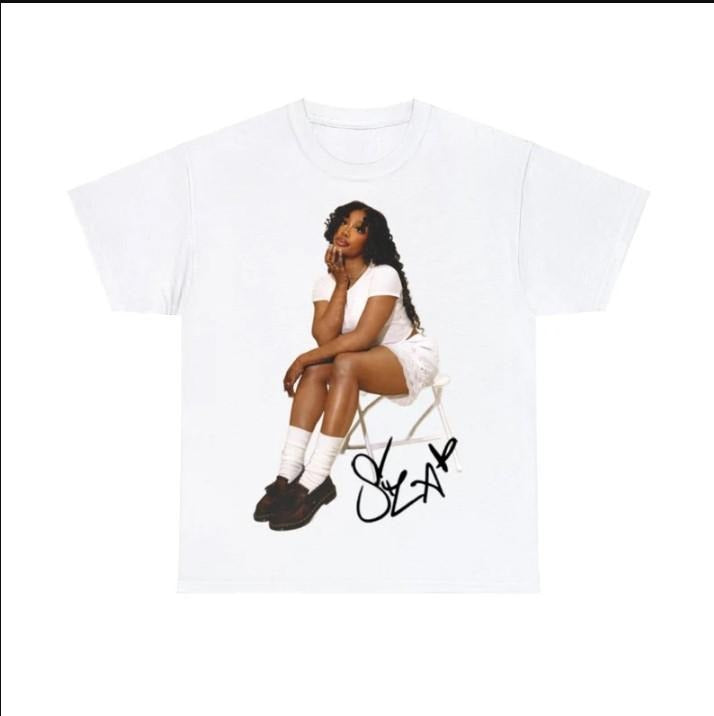 SZA Hip Hop Graphic Tee Classic Shortsleeve Unisex Streetwear Tshirt Hoodie, Sweatshirt | PrintMintTees.com