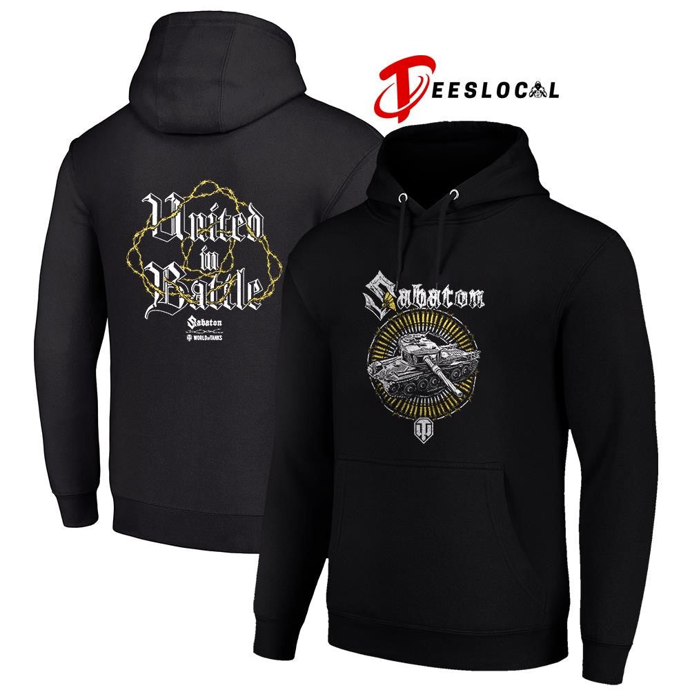 Sabaton x WoT united in battle graphic shirt