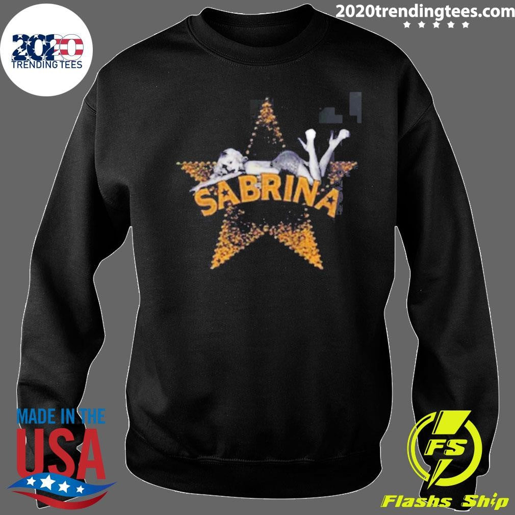 Sabrina Carpenter Coachella 2026 Merch Live In Indio California Golden Star Shirt