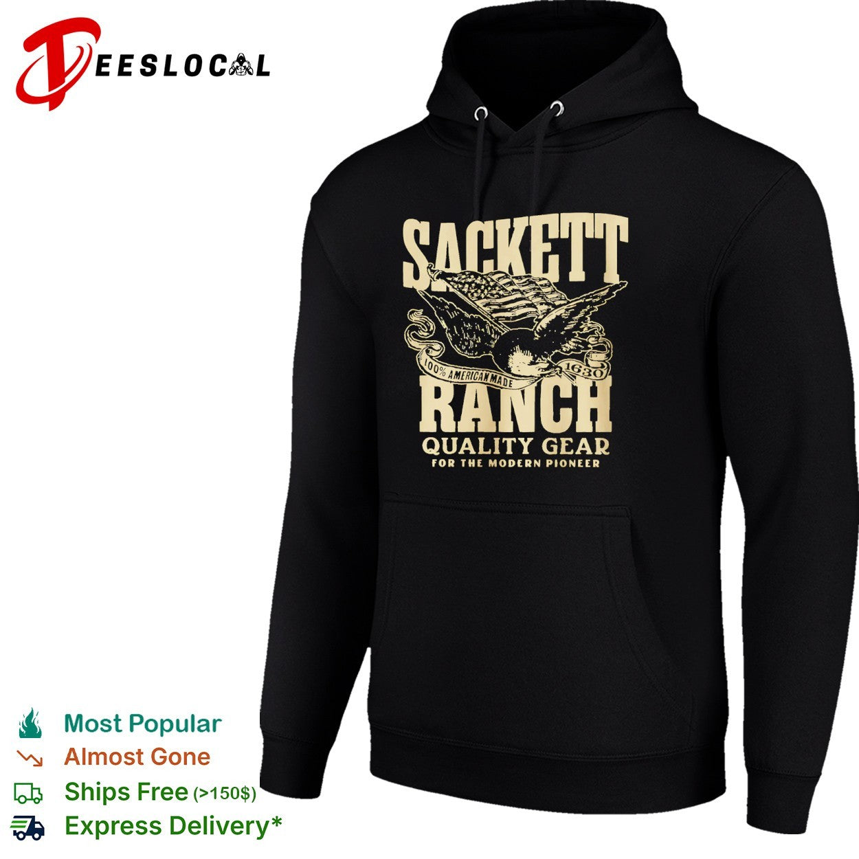 Sackett Ranch 100 percent american made 1630 quality gear for the modern pioneer shirt