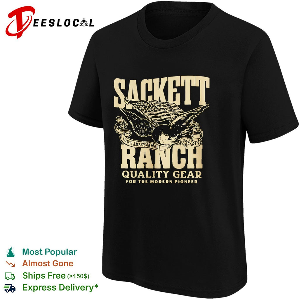 Sackett Ranch 100 percent american made 1630 quality gear for the modern pioneer shirt