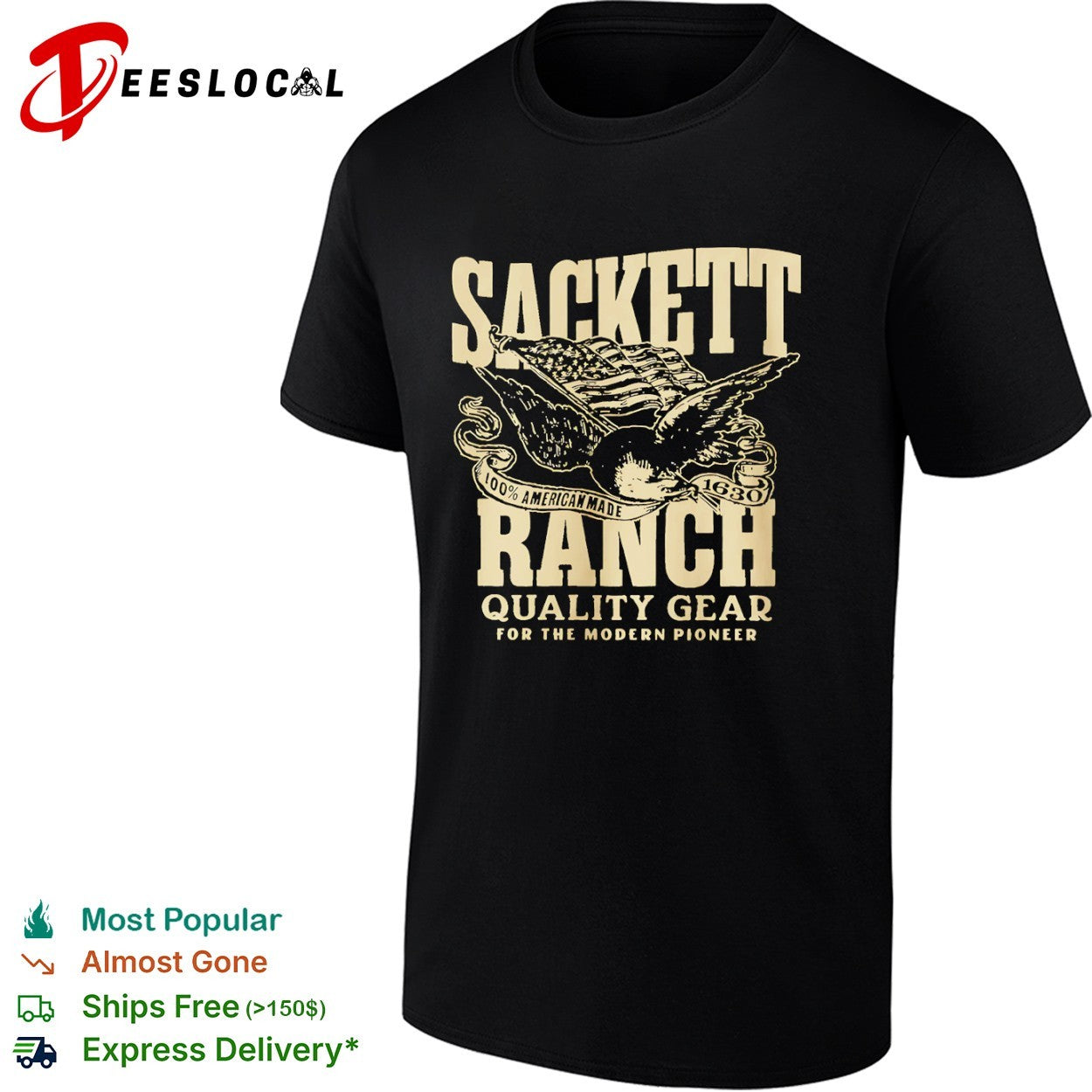 Sackett Ranch 100 percent american made 1630 quality gear for the modern pioneer shirt