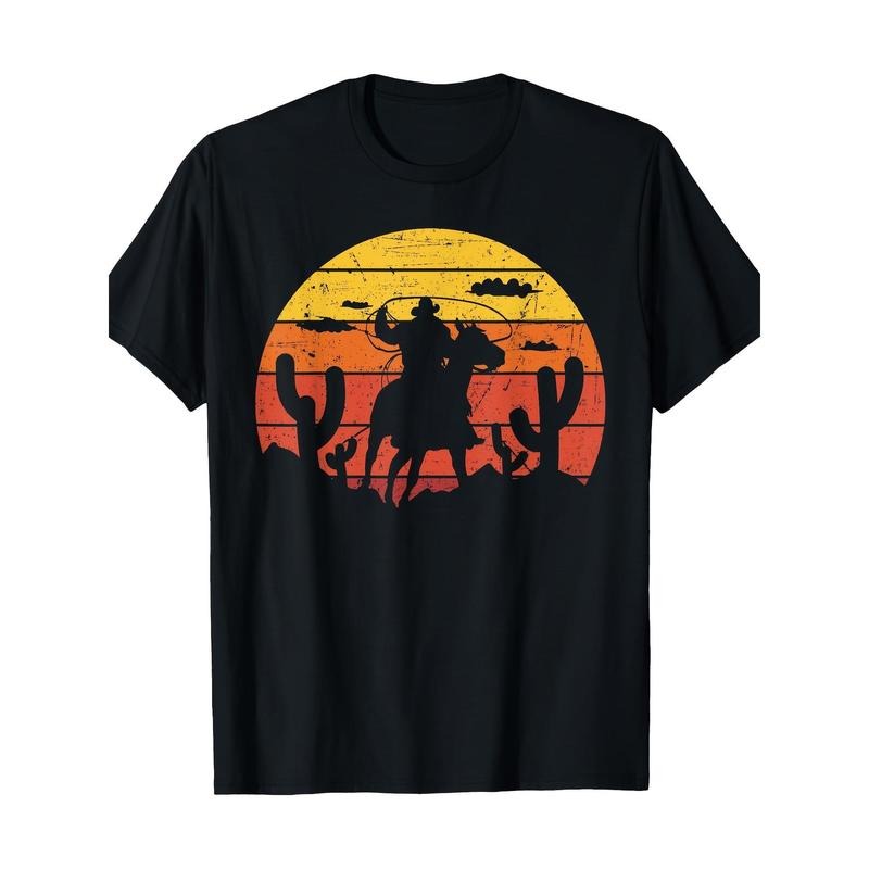 Saddle Western Denim Fun vintage clothing Project T-shirt 100% cotton T-shirt Made in USA Hoodie Sweatshirt