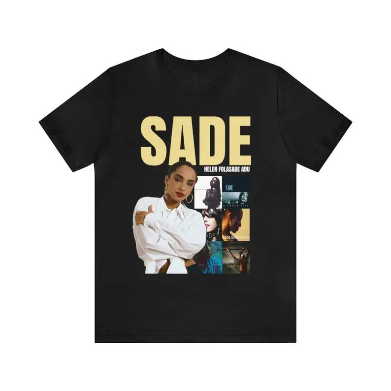 Sade Tribute t-shrit, Sade Adu, Soul Music T-Shirt, Music Legend Shirt Hoodie, Sweatshirt | PrintMintTees.com
