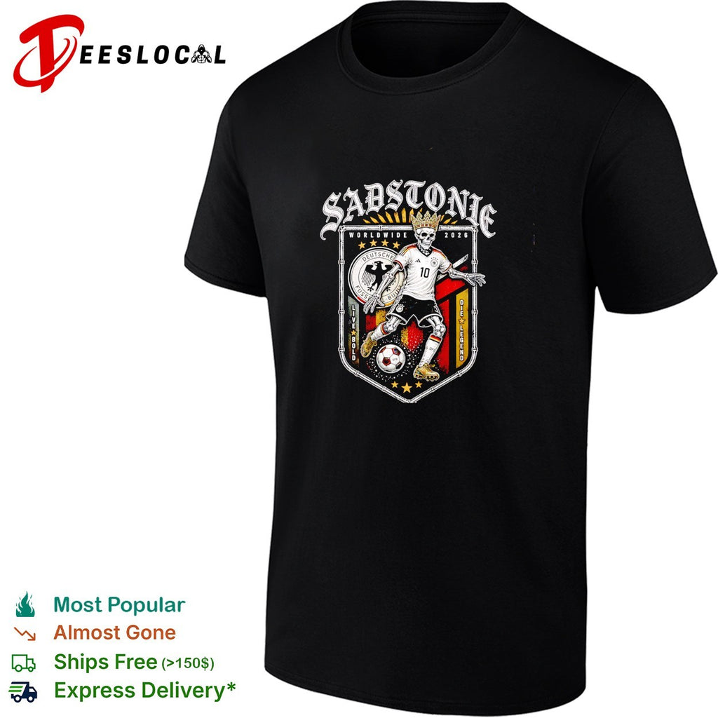 Sadstonie 2026 Germany skeleton soccer legend shirt