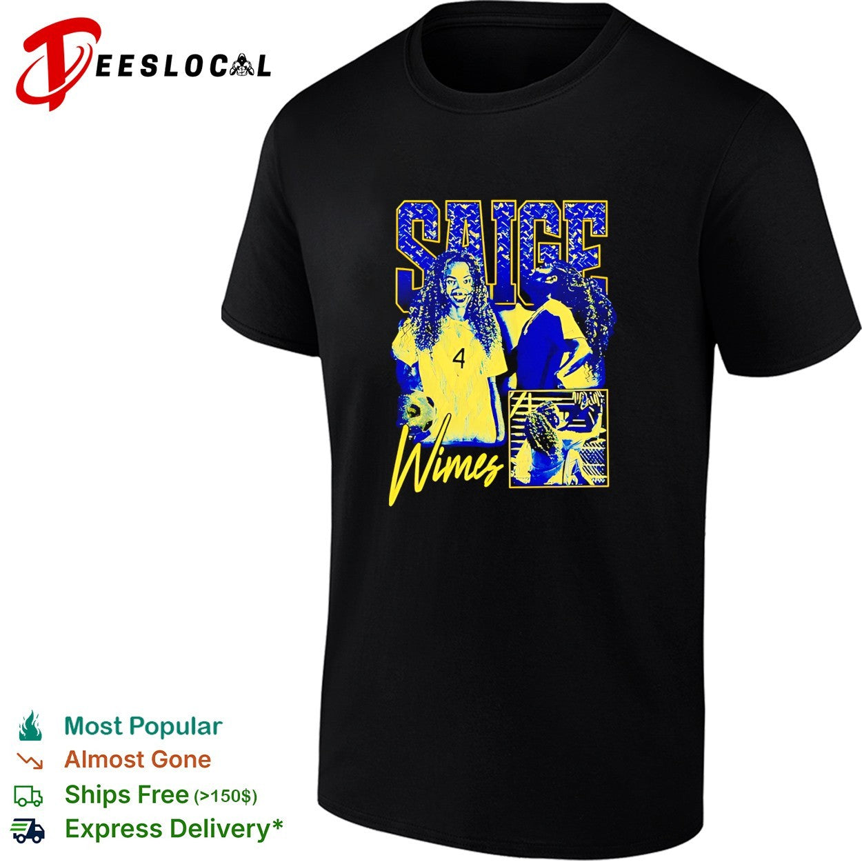 Saige Wimes Soccer Player athlete sports vintage shirt