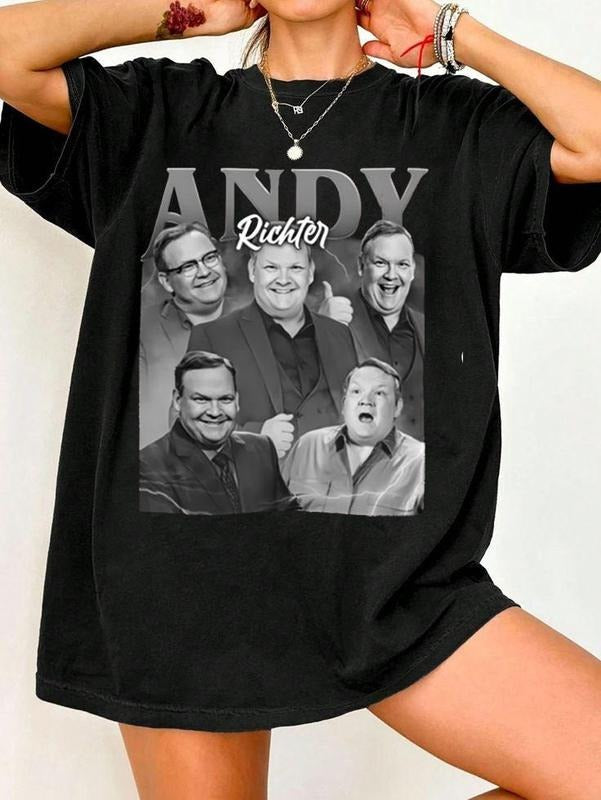 [ Sale Up To 30%] Andy Richter Dwts 2025, Andy & Emma Slater Dancing With The Stars T-Shirt, Dancing With The Stars Tee,...