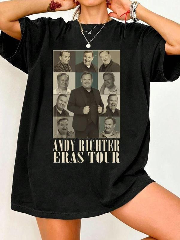 [ Sale Up To 30%] Andy Richter Dwts 2025, Andy & Emma Slater Dancing With The Stars T-Shirt, Dancing With The Stars Tee,...