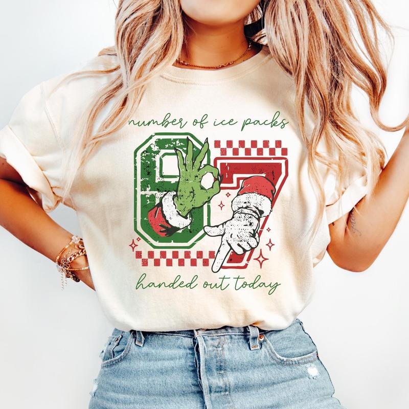 [ Sale Up To 30%] Funny 67 School Nurse T-Shirt for Christmas 6 7 School Nurse T-Shirt Six Seven School Nursing Tee...
