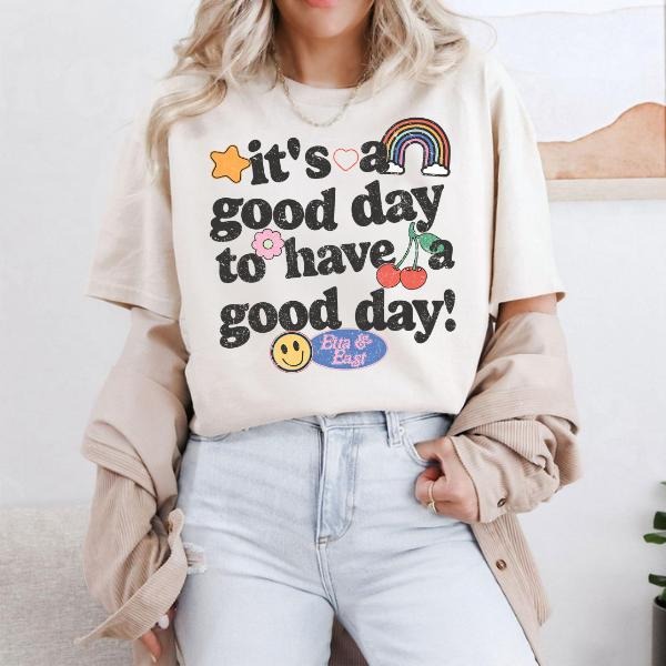 [ Sale Up To 35%] ETTA OG | good day T-Shirt ,Gift For Her, Gift For Him Hoodie Sweatshirt | PrintMintTees.com