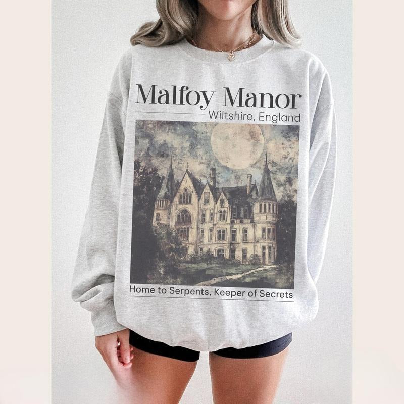 Dramione Manacled Sweatshirt, Dramione draconian merch Manacled fanfiction crewneck Shirt Hoodie | PrintMintTees.com
