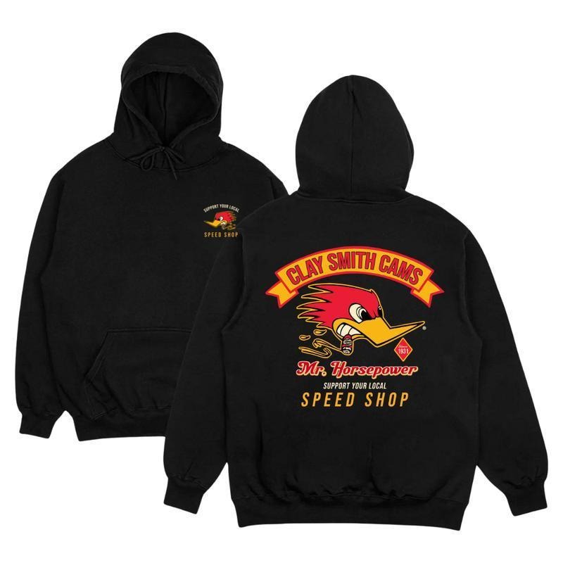 Clay Smith Cams tshirt-sweatshirt-Hoodie, Mr. Horsepower Sweatshirt, Speed Shop Racing Apparel, tshirt hot trend 2025