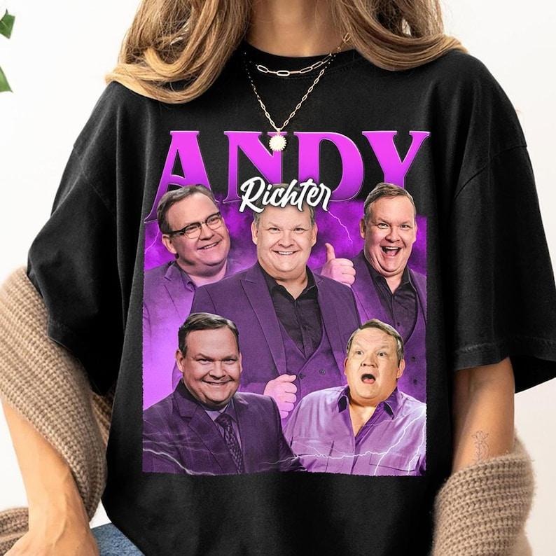 Andy Richter DWTS Shirt, Andy Richter Vintage T-Shirt, Fan Tee, Celebritiy Inspired Top, Gift for Fans Hoodie Sweatshirt