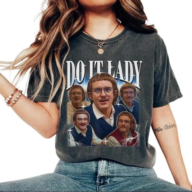 Comfort Colors Funny TikTok Meme Do It Lady Chit Shirt, Viral Humor Gift Idea, Graphic Top For Men Women, Hilarious Gag...
