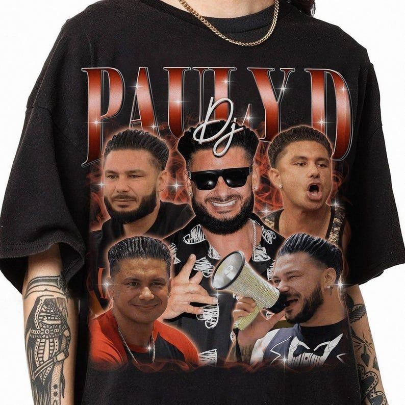Pauly D They Vintage Bootleg T-Shirt | Unisex Graphic Tee | Retro Gift for Men & Women Hoodie Sweatshirt | PrintMintTees.com