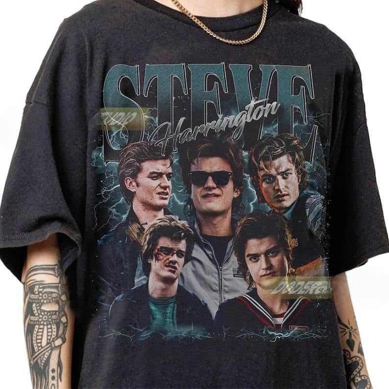 Limited Steve Harrington Vintage Shirt, Steve Harrington Gift for Woman and Man, Steve Harrington Shirt, Steve Harrington...