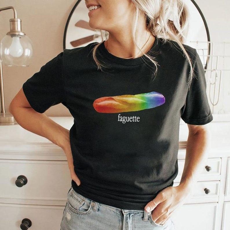 Faguette LGBT Pride Month T Shirt, Gift For Women and Man Unisex T-Shirt Hoodie Sweatshirt | PrintMintTees.com