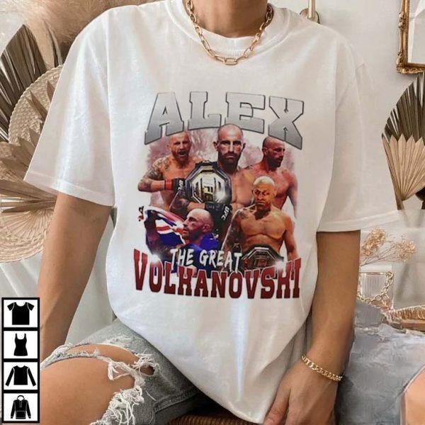 Alexander The Great Volkanovski UFC T-Shirt Hoodie Sweatshirt | PrintMintTees.com
