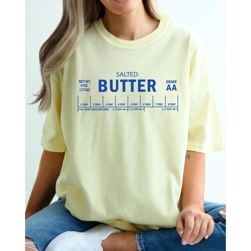 Salted Butter, Funny, Sassy, Humorous, Comfort Colors Tshirt, Women's Comfort Color Tee, Tshirt Hoodie Sweatshirt