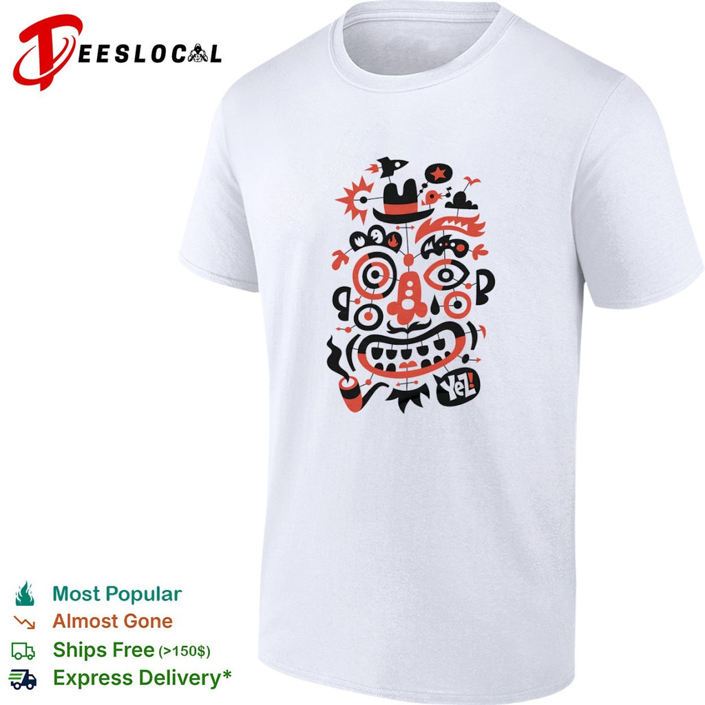 Salvador Dali Surrealist Abstract Portrait Yez Surrealism Shirt