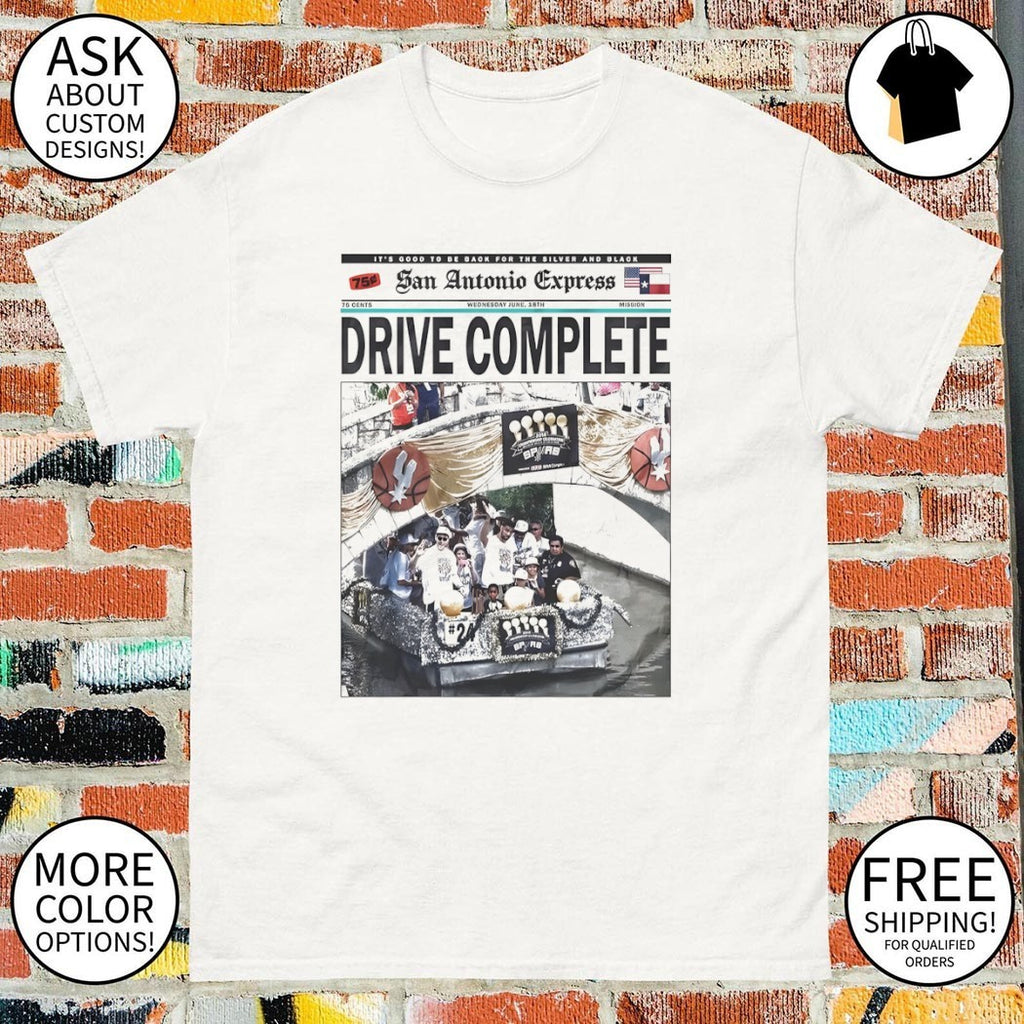 San Antonio Express-News Drive Complete San Antonio River Walk vintage shirt