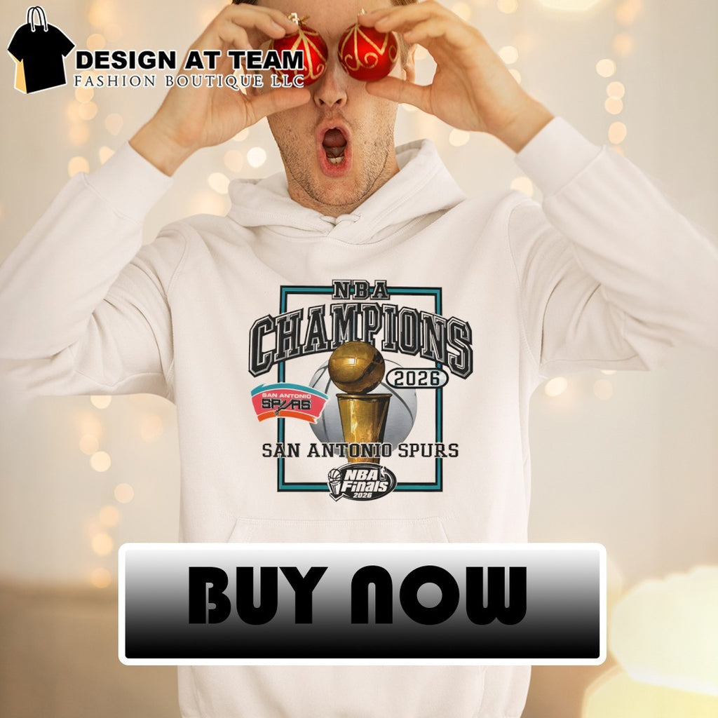 San Antonio Spurs 2026 NBA Champions Basketball Graphic shirt